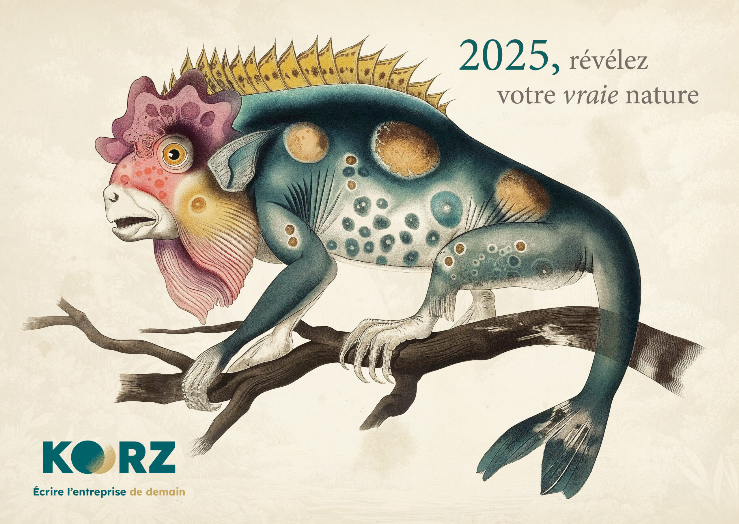 Carte de voeux Korz 2025